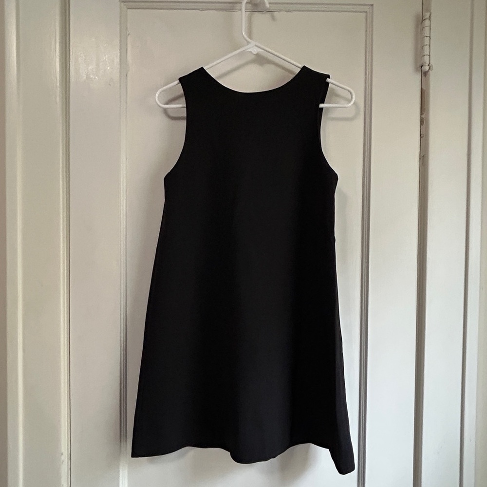NWT!! Women’s Easy Clothes Black A-line Halter Mini Dress - Size Small
